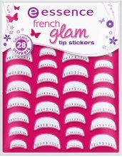 Парфумерія, косметика Наклейки для французського манікюру - Essence French Glam Tip Stickers