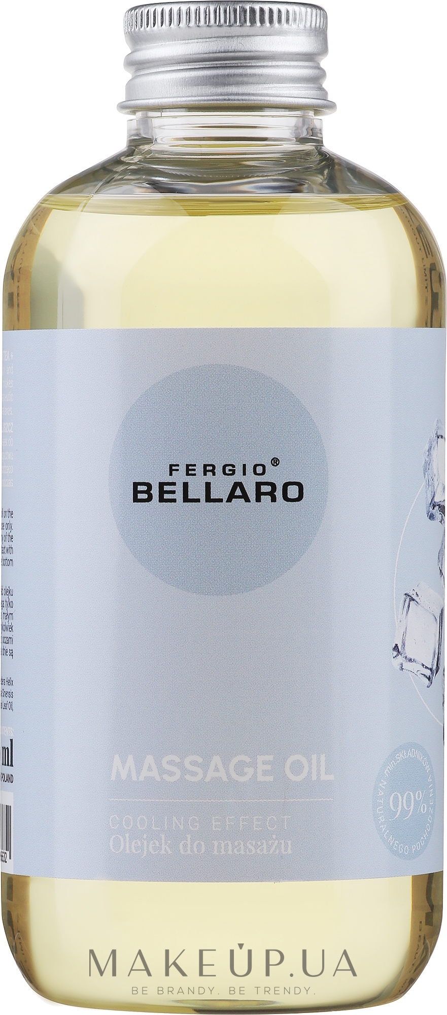 Масажна олія "Освіжальна" - Fergio Bellaro Massage Oil Refreshment — фото 200ml