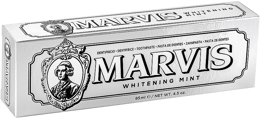 Зубная паста отбеливающая "Мята" - Marvis Whitening Mint Toothpaste — фото N5