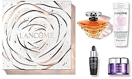 Духи, Парфюмерия, косметика Lancome Tresor - Набор (edp/100ml + f/milk/50ml + f/ser/mini/7ml + f/cr/mini/15ml)