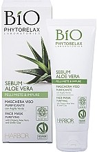 Парфумерія, косметика Маска для обличчя - Phytorelax Laboratories Bio Phytorelax Sebum Aloe Vera Face Mask(пробник)