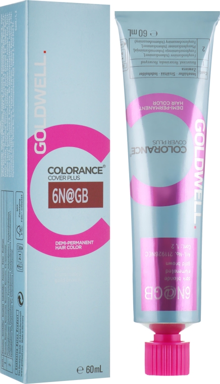 Тонирующая краска для волос "Живой цвет" - Goldwell Colorance Cover Plus Hair Color — фото N1