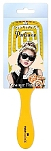 Парфумерія, косметика Гребінець для волосся 64487 "Orange Passion", квадратний - Top Choice Perfume Hairbrush
