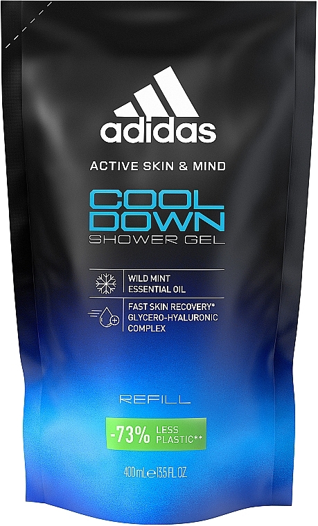 Гель для душу - Adidas Cool Down Shower Gel Refill — фото N1
