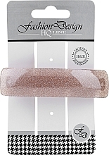 Заколка-автомат для волос "Fashion Design", 28564, бежевая - Top Choice Fashion Design HQ Line — фото N1