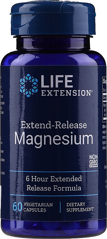 Пищевая добавка "Магний" - Life Extension Extend-Release Magnesium  — фото N1