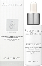 Освітлювальна нічна сироватка для обличчя - Alqvimia Serum White Light — фото N2