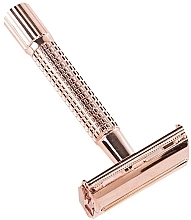 Парфумерія, косметика Станок для гоління - Epsilon Rose Gold Butterfly Safety Razor