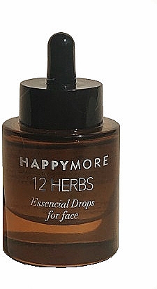 Сироватка для обличчя - Happymore 12 Herbs Essential Drops — фото N1