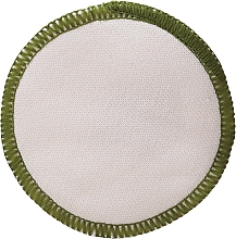 Многоразовый диск для снятия макияжа, зеленый 2 - Deni Carte — фото N1