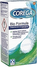 Таблетки для зубних протезів - Corega Bio Formula Denture Cleaning Tablets — фото N1