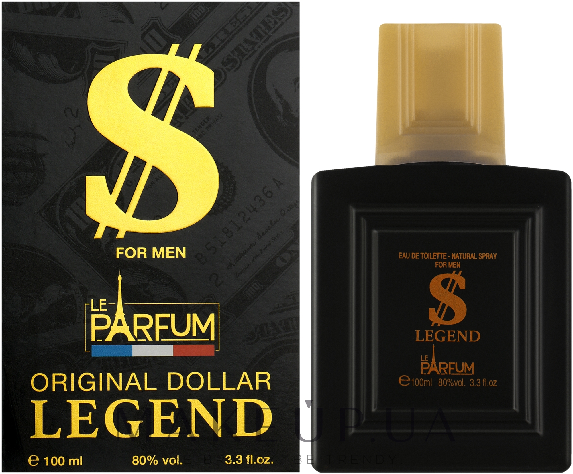 Paris Elysees Dollar Legend - Туалетная вода — фото 100ml