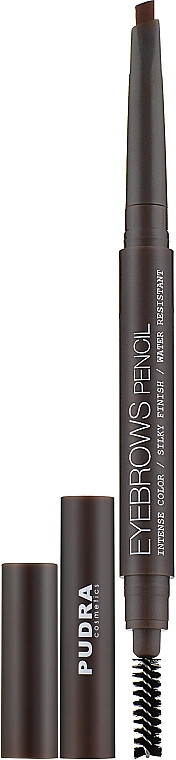 Автоматичний олівець для брів - Pudra Cosmetics Eyebrows Pencil — фото N1