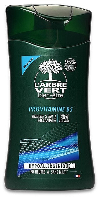 Крем-гель для душа 3 в 1 "Провитаминами B5" - L'Arbre Vert Cream Shower Gel — фото N3