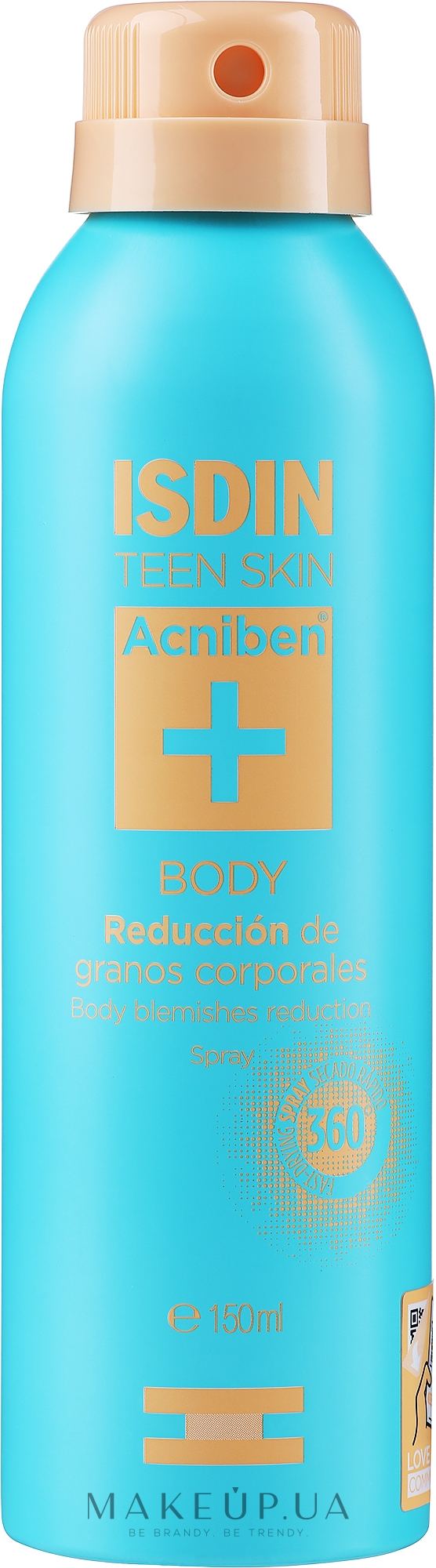 Спрей для тела - Isdin Teen Skin Acniben Body Spray — фото 150ml