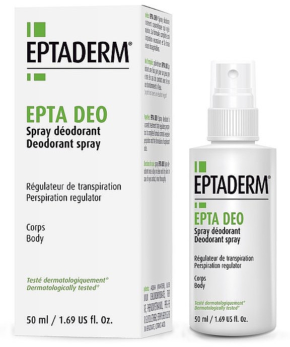 Дезодорант-спрей для тела - Eptaderm Epta DEO Spray — фото N1