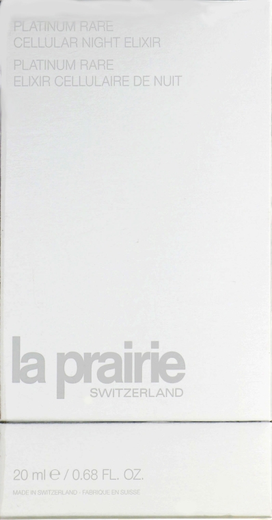 Відновлювальний нічний концентрат - La Prairie Platinum Rare Cellular Night Elixir — фото N3