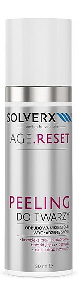 Скраб для лица - Solverx Age Reset — фото N1