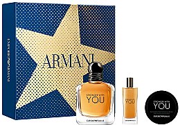 Духи, Парфюмерия, косметика Giorgio Armani Emporio Armani Stronger With You - Набор (edt/100ml + edt/15ml + hair/balm/50ml)