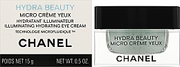 Крем для шкіри навколо очей - Chanel Hydra Beauty Micro Eye Cream — фото N2