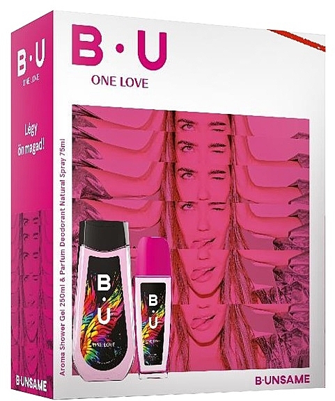 B.U. One Love - Набор (sh/gel/250ml + deo/spray/75ml) — фото N1