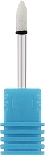 Фреза корундовая "Пуля", диаметр 3.5 мм, 45-37, белая - Nail Drill — фото N1