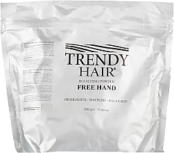 Парфумерія, косметика Пудра для знебарвлення волосся для балаяжа - Trendy Hair Bleaching Powder Free Hand