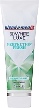 Парфумерія, косметика Зубна паста - Blend-a-med 3D White Luxe Perfection Fresh Eucalyptus Mint