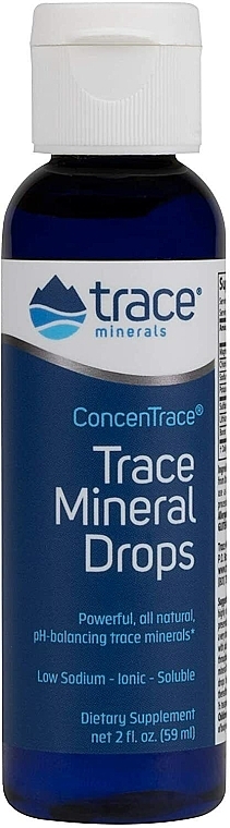 Минералы в каплях - Trace Mineral ConcenTrace Drops — фото N2