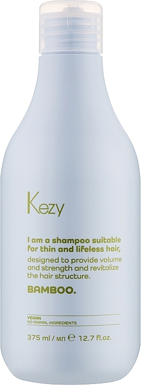 Шампунь для тонкого волосся - Kezy Bamboo Shampoo — фото N1