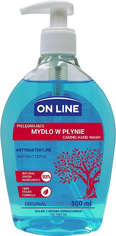 Жидкое мыло - On Line Antibacterial Soap — фото N1