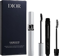 Парфумерія, косметика Набір - Dior Diorshow Iconic Overcurl (mascara/6g + mascara/refill/6g)