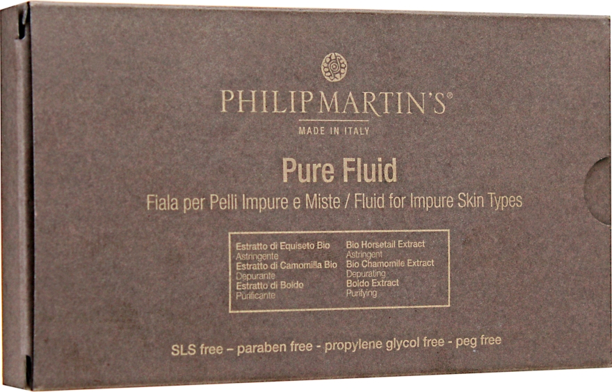 Флюїд для жирної шкіри обличчя - Philip Martin's Pure Fluid — фото N1