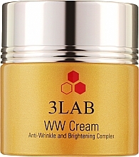 Крем проти зморщок "Сяйво" для шкіри обличчя - 3Lab WW Cream — фото N1