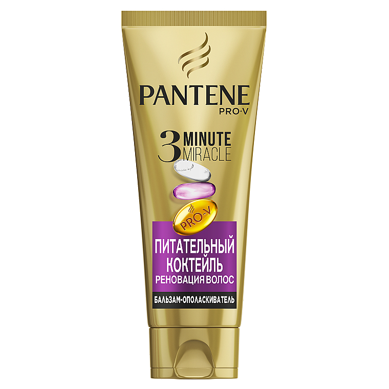 Бальзам-ополаскиватель "Питательный коктейль" - Pantene Pro-V 3 Minute Miracle Conditioner