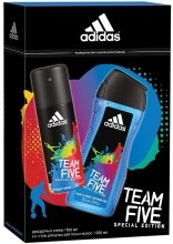 Парфумерія, косметика Adidas Team Five - Набір deo 150ml + s/g 250ml)