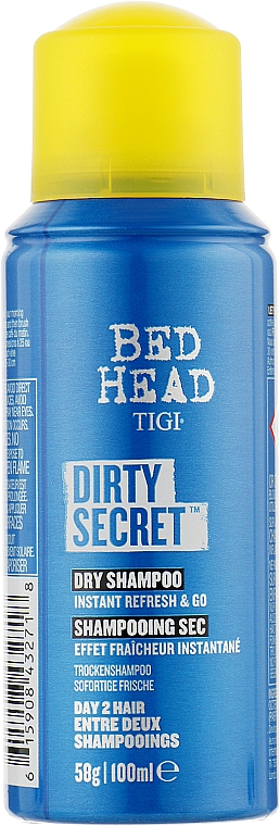 Сухий шампунь для волосся - Tigi Bed Head Dirty Secret Dry Shampoo Instant Refresh & Go — фото N5