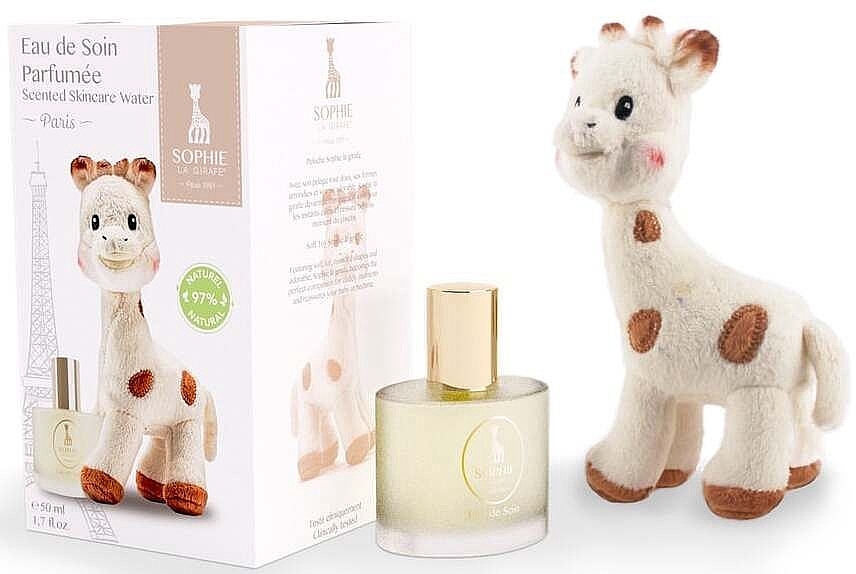 Parfums Sophie La Girafe Gift Set - Набор (scented/water/50ml + toy) — фото N1