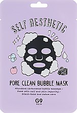 Бульбашкова тканинна маска для обличчя - G9Skin Self Aesthetic Poreclean Bubble Mask — фото N2