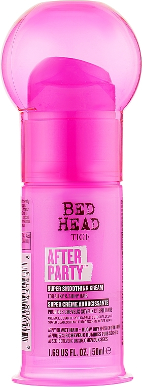 УЦЕНКА Разглаживающий крем для укладки и рестайлинга - Tigi Bed Head After Party Smoothing Cream * — фото N8