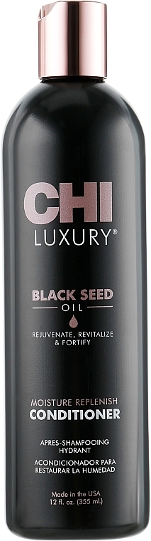 УЦЕНКА Увлажняющий кондиционер с маслом черного тмина - CHI Luxury Black Seed Oil Moisture Replenish Conditioner * — фото N3