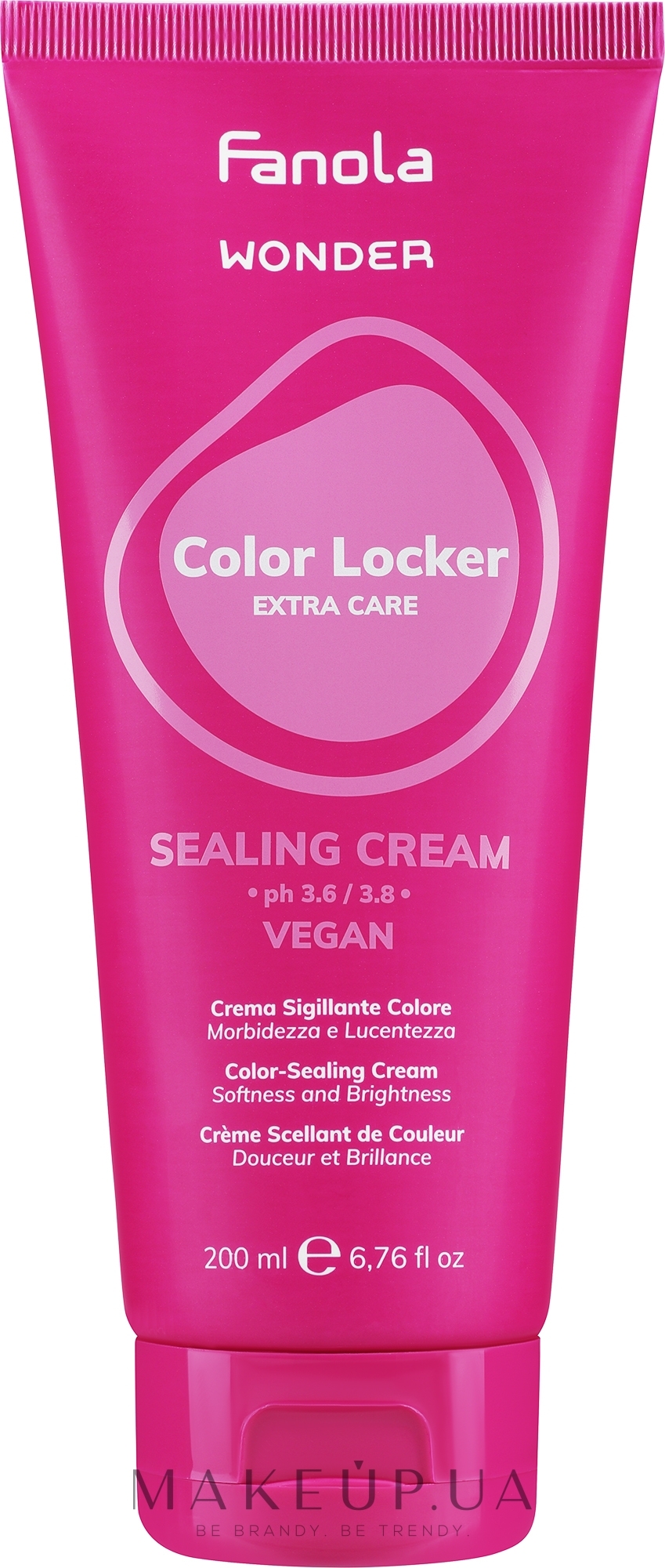 Крем для волос - Fanola Wonder Color Locker Sealing Cream — фото 200ml