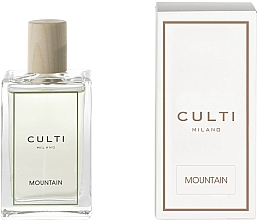 Парфумерія, косметика Спрей ароматичний інтер'єрний - Culti Milano Room Spray Mountain