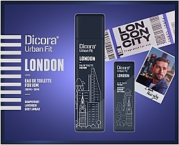 Парфумерія, косметика Dicora Urban Fit London - Набір (edt/100 ml + edt/30 ml)