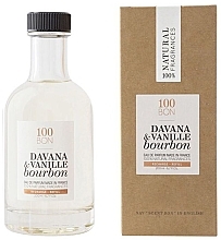 Духи, Парфюмерия, косметика 100BON Davana & Vanille Bourbon - Парфюмированная вода (сменный блок)