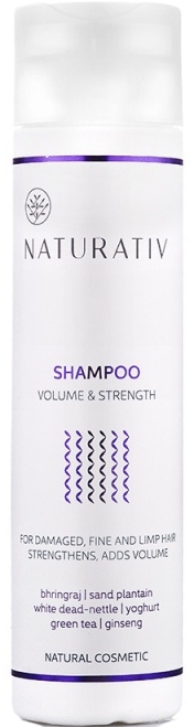 Шампунь для волосся "Об'єм і блиск" - Naturativ Volume & Shine Shampoo — фото N2