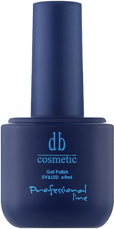 Гель-лак для ногтей - Dark Blue Cosmetics Gel Polish French — фото N1