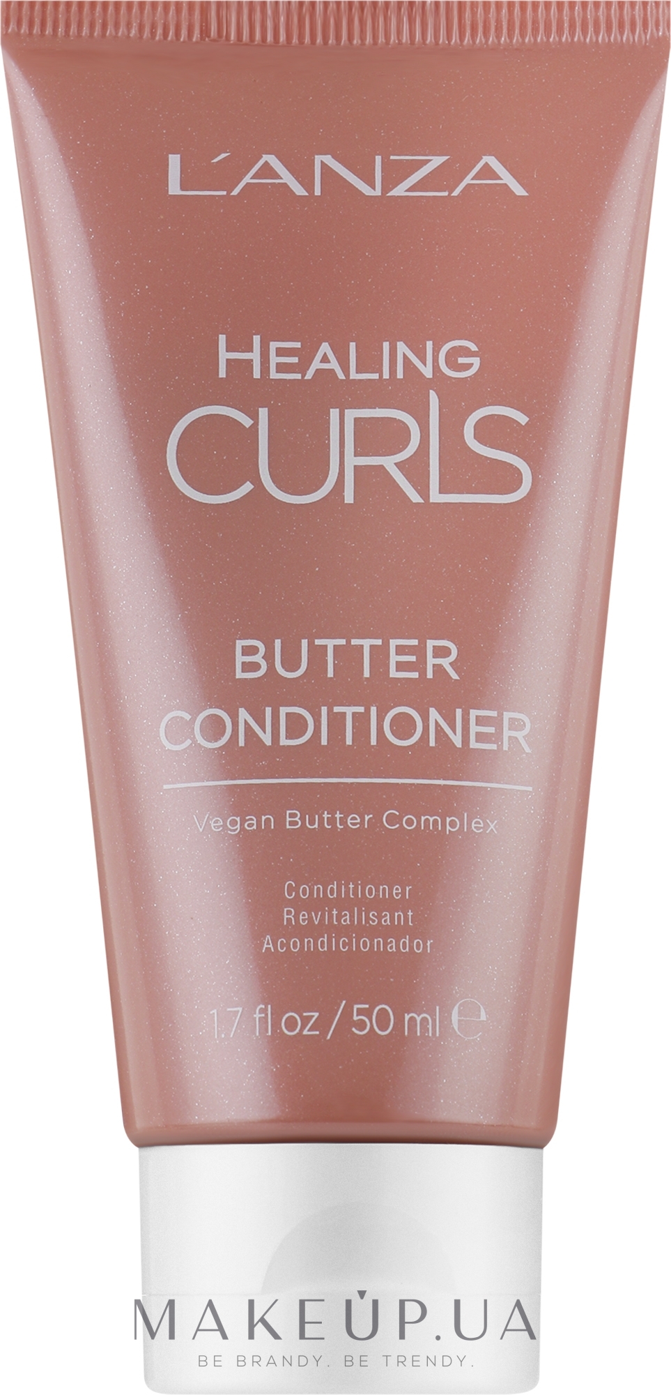 Олійний кондиціонер для в'юнкого волосся - L'anza Healing Curls Power Butter Conditioner (міні) — фото 50ml