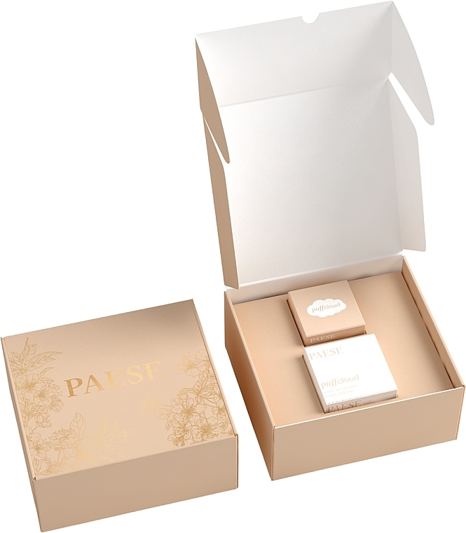 Набір - Paese Puff Cloud Set (pressed/powder/9.5g + loose/powder/5.3g) — фото N4