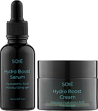 Духи, Парфюмерия, косметика Набор - Soie Hydro Boost S (serum/30ml + cr/50ml)